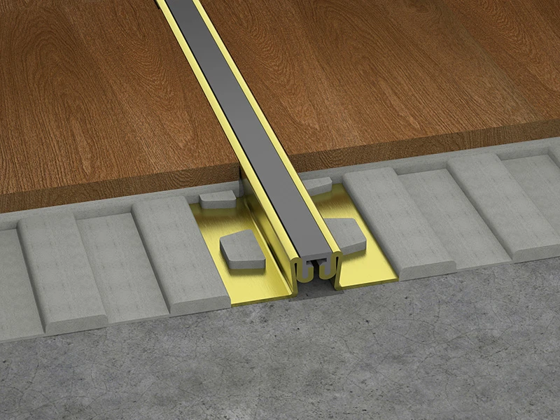 Metal aluminum movement joints (4)