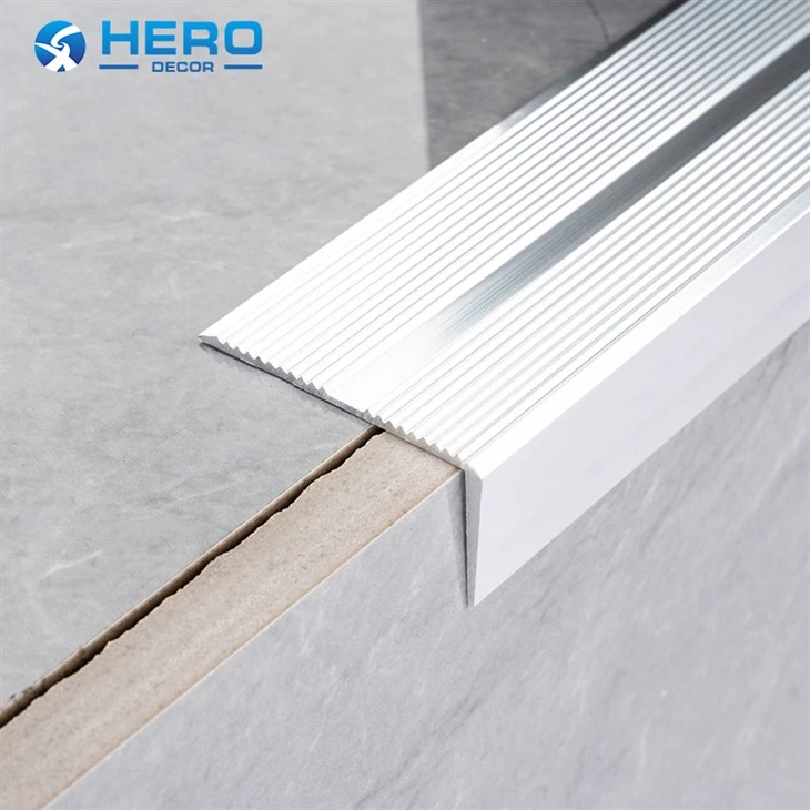Aluminium Stair Nosing Edge Trim manufacturers