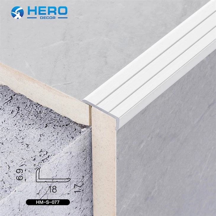 Aluminium Stair Nosing Edge Trim high quality