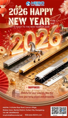 Head uut aastat 2026: HERO METAL'i dekoratiivsed profiilid määravad sisekujun...