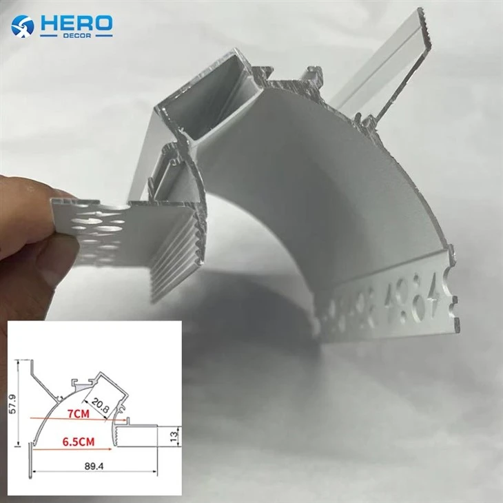 Plaster Ceiling Drywall Led Profile