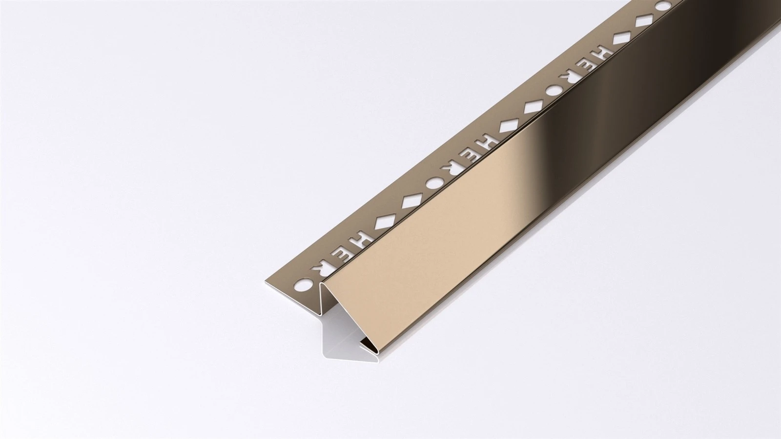 Triangular transition bar Rose gold shiny Triangular transition bar Rose gold shiny